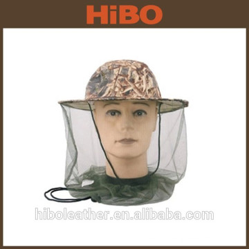 Tourbon pêche camouflage chasse visage protecteur casquette apiculture chapeau net de pêche